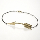 071-victorian-14k-arrow-bracelet-ss-chain